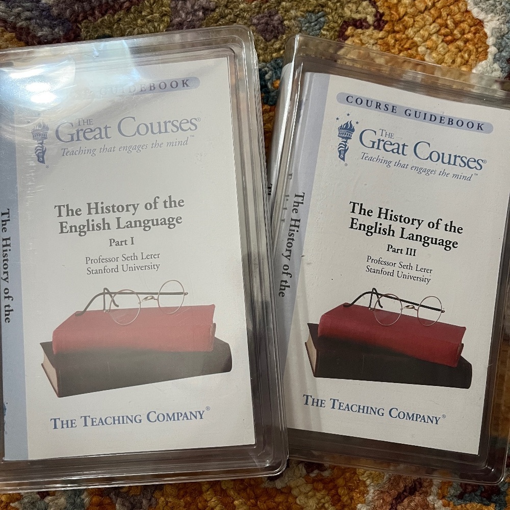 History of the English Language - Great Courses DVDs